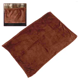 Blankets Blanket Throw Comfortable Polyester Air Conditioner Office Coral Fleece Travel