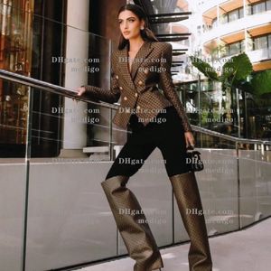 Designer Womens Suits & Blazers Tide Brand Fashion designer Pure color Series Suit Jacket Slim Size Women's Clothing