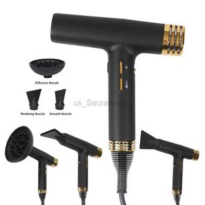 Dryers 1800W Professional Hair Salon Slim with Anion Blower 110000 RPM Brushless Motor High Speed Blow Dryer Negative Ionic 240329