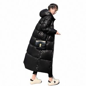 Jaqueta feminina para baixo jaquetas de inverno para mulher 2024 coreano quente penas casacos preto para baixo casacos de couro feminino inverno para baixo jaqueta t711 #