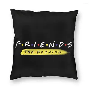 Pillow Cool Friends Logo Case Home Decorative 3D Two Side Print Classic TV Show Cover For Living Room