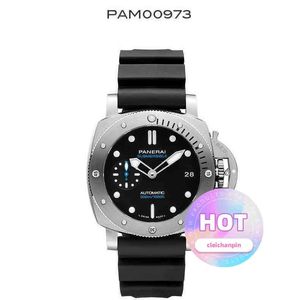 Designer Mens Mechanical Holwatch Sivil Dalış Serisi Kauçuk Kayış Erkekler DesignerPaner Watch Liu Tmei