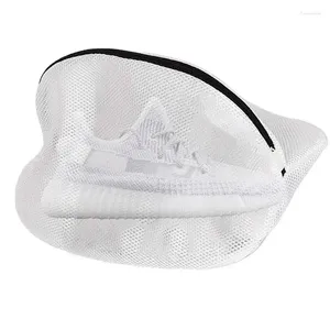 Laundry Bags Sneaker Mesh Washing Bag Cleaning For Sneakers Reusable Bra Fine Wash With Zipper Bras Socks