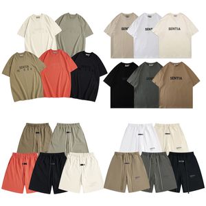 24 SS Fashion Streetwear Designer Shorts Shorts Tops Tops Set Men Womens UNISEX Sports magliette Stampa Lettere T-cotone Sisteva corta S-XL