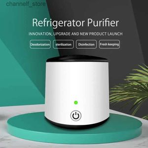 Air Purifiers Refrigerator deodorizer small USB 5V sterilization preservation disinfection air purifier household kitchen ozone generatorY240329