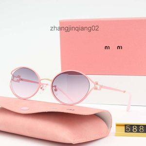 Designer Mui Mui Sonnenbrillen Zyklus Luxus Sonnenbrille Herren Damen Neu Baseball Fahren Reisen Festival Mode Sport Rosa Polarisierte Sonnenbrille