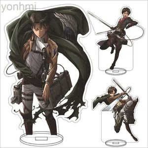 Anime Manga Anime Attack On Titan Acrylic Stand Eren Jaeger Action Figures Desk Model Plate Toys Room Decorations Room Decor Kids 24329