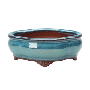 Pots Creative Chinese Style Bonsai Flowerpot Ventilate Purple Sands Ceramic Craft Plant Pot Planter for Home Office