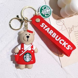 Fashion Cartoon Personagem Chave de Chave de Borracha e Anel Key Para Backpack Jewelry Keychain 083537