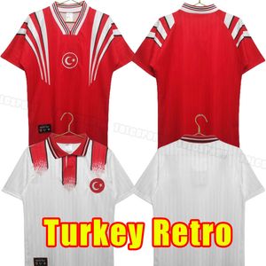 Retro 1990 Turkey Club Pełne zestawy piłka nożna drużyna narodowa Burak Kenan Karaman Hakan Calhanoglu Zeki Celik Sukur Ozan Kabak Yusuf Yazici Turquia Football Shirt