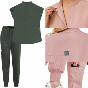 Ladies New Jogger Sportswear Women Spa Slim Fi Medical Mundor Lab Pet Shop Doctor Pielęgniarstwo Pielęgnacje