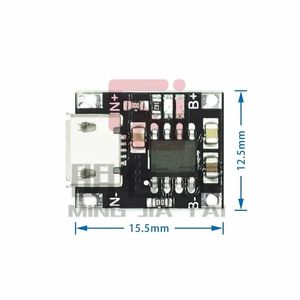 5V 2A Typ-C USB 3,7V 18650 Lithium Li-Ionen-Batterie-Ladevorgang DIY Power Bankfor DIY Power Bank Kit