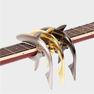Tubarão guitarra capo corda capotraste violao para guitarra elétrica acústica baixo 6 cordas