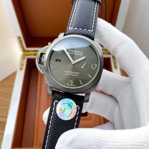 Luksusowe zegarki designerskie zegarki dla męskiego mechanicznego automatycznego ruchu szafirowe lustro 47 mm gumowe opaski zegarkowe na rękę 61M8