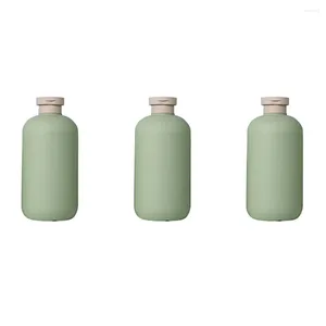 Liquid Soap Dispenser 3 Pcs Shower Gel Bottle Travel Bottles With Flip Cap Cleaning Supplies