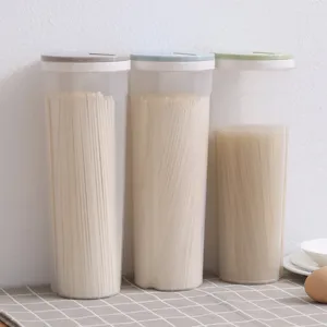Storage Bottles Transparent Noodle Kitchen Grain Can Refrigerator Preservation Sealed Box Tank