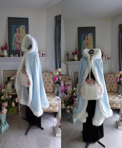 2021 New arrival Wedding Bridal Wraps Winter Bridal Jackets Furs Warm Bridal Cape6071469