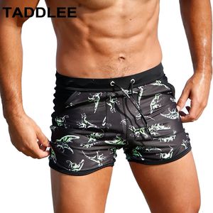 Taddlee marchio sexy da bagno da bagno sexy briefs da nuoto boxer da bagno maschio surf corti cortometrali tronchi costieri da bagno bikini taglio quadrato 240326