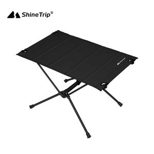 Shanqu portable camping cloth folding table multifunctional outdoor aluminum alloy picnic tactical table lightweight table