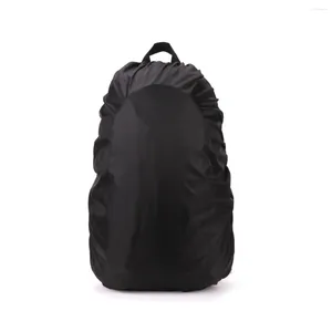 Плащи PIXNOR 35L Открытый водонепроницаемый рюкзак Дождевик Сумка Непромокаемая сумка для кемпинга Туризм (черный)