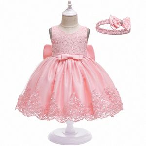 barn designer tjej klänningar huvudbonnar set söt klänning cosplay sommarkläder småbarn kläder baby barns flickor sommarklänning j9gr#