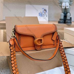 Designerskie torebki crossbody kobiety luksusowe designerskie torba skórzana modna modna torby na ramię plecione paski na ramię