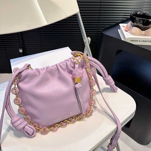 Mini bulut şanslı çanta çapraz gövde lüks tasarımcı çantalar yüksek kaliteli deri çanta kadın hobo cüzdan flamenko omuz çantaları 240329