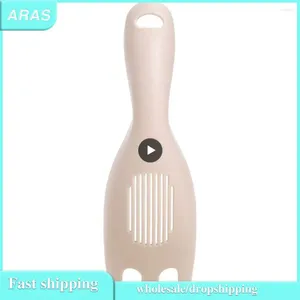 Spoons Multifunctional Rice Spoon White Beige Comfortable Grip Kitchen Speed Up Stirring Scoop 30g