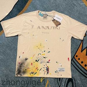 Haikyuu męskie t-koszulki Mężczyźni T-shirty mody Graffiti Splash-Ink Print T-shirt krótkie rękaw