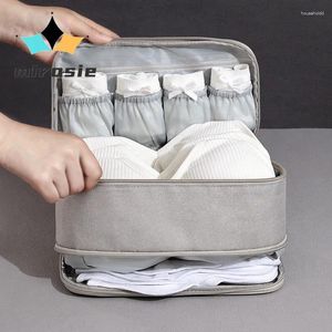 Storage Bags Mirosie Wholesale Beilove Travel Bra And Underwear Bag With Design Business