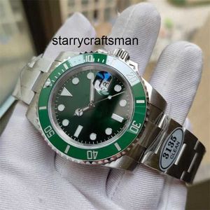 Luxury Watch RLX Clean factory designer High Quality CLean Automatic Mechanical 904L Stainless Steel 3135 or 3235 movement Ceramic Bezel Dial Luminous 100m diving