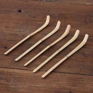 Tea Scoops 10pcs Japanese Bamboo Matcha Spoon Practical Powder Coffee Green Chasen Tool Grinder Brushes Tools