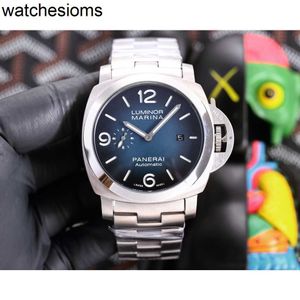 Panerass Luxury For Mens Watch Mechanical Swiss Automatic Movement Sapphire Mirror 47mm Importerat Rubber Watchband Brand Italy Sport Uyem