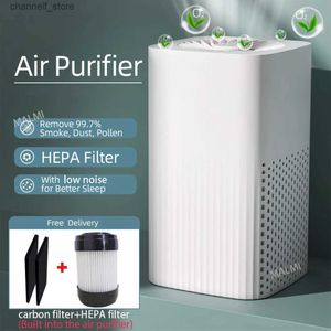 Purificatori d'aria Il purificatore d'aria domestico rimuove l'odore di fumo formaldeide e il purificatore d'aria ad alta efficienza PM 2.5 purificatore d'aria per camera da letto per autoY240329