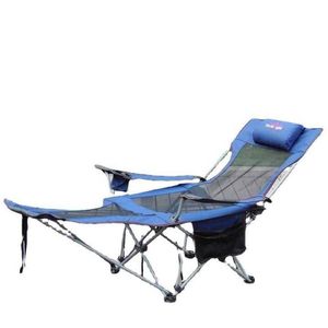 Camp Furniture Apollo Walker Folding Cam Chairs Reclining Beach For Adts Tragbare Sonnenliege im Freien mit Tragetasche Drop Delivery Spo Dh5Ci