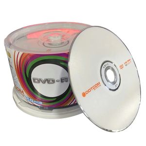 50pcs DVD Drives Blank DVDR CD Disks 47GB 16X Bluray Recordable Media Compact Write Once Data Storage Empty Discs 240326