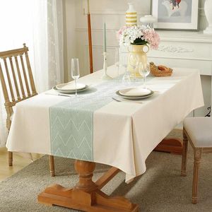 Table Cloth High Grade Anti Scalding Tea Tablecloth Rectangular Nordic Dining