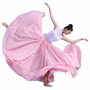 Юбка-шифон, 360/540/720 градусов, балетная юбка для танца живота, женские цыганские юбки Lg, тренировочная одежда для танцовщиц, разнообразная танцевальная юбка, новинка 2023 года, 76TD #
