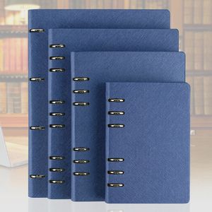 Ruize Faux Leather Notebook A4 A6 B5 A5 Spiral Planner Agenda 2023 Hard Cover Office Business Notepad Binder 240329