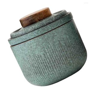 Set di stoviglie per il tè 1 set Servizio da tè in ceramica Tazza da viaggio portatile con custodia per il trasporto (Verde Matcha) Tazze in ceramica Ceramica