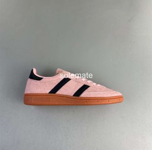 Handebol Spezial Navy Gum Scarlet Núcleo de Alumínio Preto Transparente Rosa Ártico Luz Noturna Amarelo Marrom Homens Mulheres Sapatos Casuais com