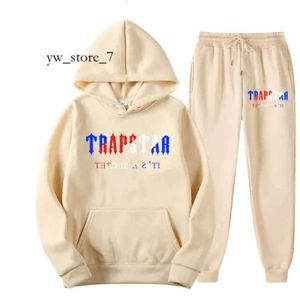 Trapstar Trapstar Marka drukowana odzież sportowa męska dres trapstar 16 kolorów ciepłe dwa kawałki Ustaw luźne bluzy bluzy z kapturem Trapstar Jogging 6384