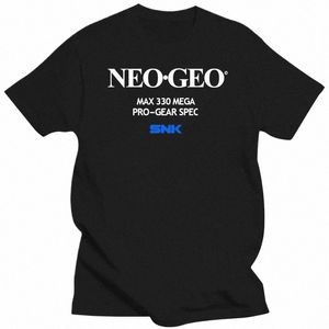 Engraçado Fatal Fury Neo Geo Startup Screen T-Shirt Homens Mulheres Crewneck Pure Cott T Shirt Clássico T Shirt Gift Idea Plus Size Tees r2QA #
