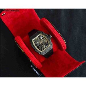Ys Top Clone Factory RichaMill Tourbillon Movement Top RM1201 Настоящие фантастические превосходные мужские наручные часы BYL5 highend q