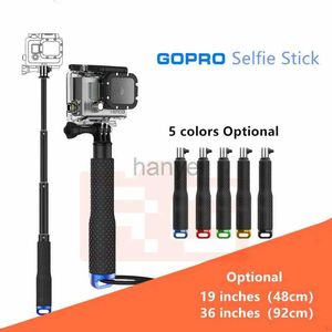 Selfie Monopods Universal Extendable for Go Pro Stick Handheld Palo for HERO 5 4 6 7 3+ 3 2 1 SJ4000 Selfie Sticks Monopod For Yi 24329