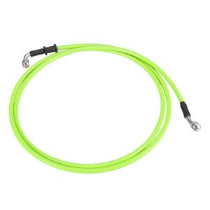 Motorcycle Brakes Motoforti 40Cm Brake Clutch Oil Hose Line Pipe Green Hydraic Reinforced Stainless Steel Braided Drop Delivery Automo Otvgk