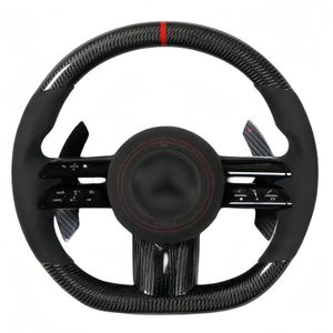 Car high quality AMG for Mercedes Benz Dragonfly pure carbon fiber W212 W213 2005 2021 steering wheel