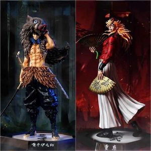 Anime Manga Anime Demon Kimetsu No Yaiba Figure Giyuutarou Daki Kokushibo Tsugikuni Yoriichi Douma Inosuke Action Figures Model Toys 24329