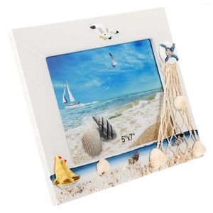 Frames Collage Picture Po Stand Ocean Creative Displaying White Party Supply Seaside