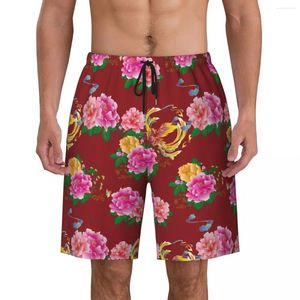 Pantaloncini da uomo Costumi da bagno 2024 Nord-est Grande fiore Board Summer Rose Y2K Pantaloni corti da uomo Sport Surf Costume da bagno traspirante